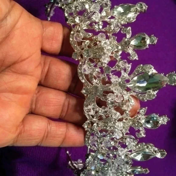 COPY - bridal head band one size - Picture 2 of 8